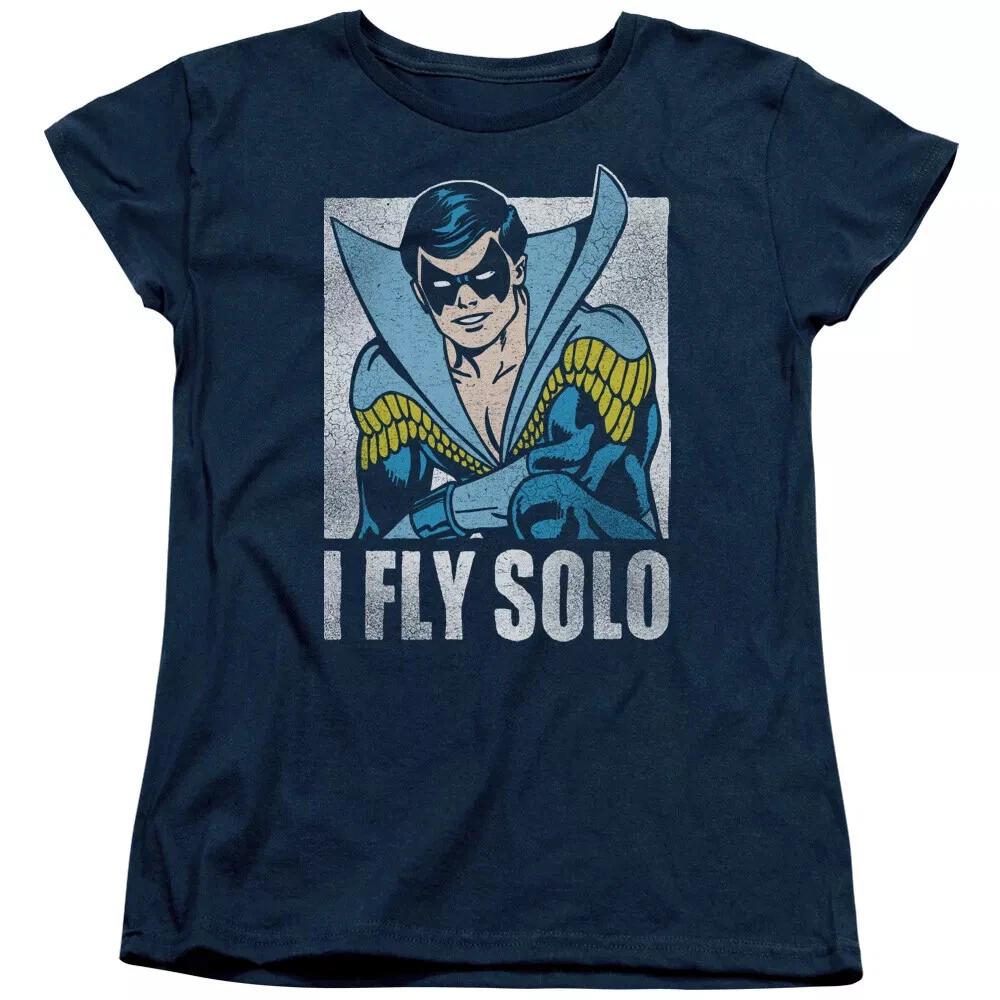 Nightwing  Fly Solo  Women s T-Shirt S