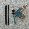 Colorful Butterfly Garden Decor Stakes Waterproof 3D Garden Ornaments Outdoor Decorations for Patio Lawn Decorations