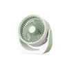 USB Rechargeable Desk Fan: Silent, Strong Wind, Wall-Mountable, Multi-Angle for Office/Student Dorms