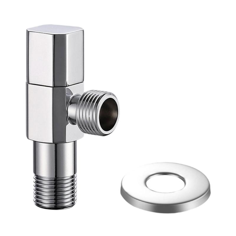 High Flows Angle Valves 1/2  Water Flows Control Valves Water Pipe Switches Hot/Cold Water Shut Down Valves Restrictor