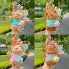 Wear Bear Clothes Plush Keychain Backpack Pendant Cartoon Kids Gift Decoration