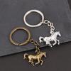 Animal Keychain Vintage Horse Pendant Keyring Bag Accessories Keychain Pendant