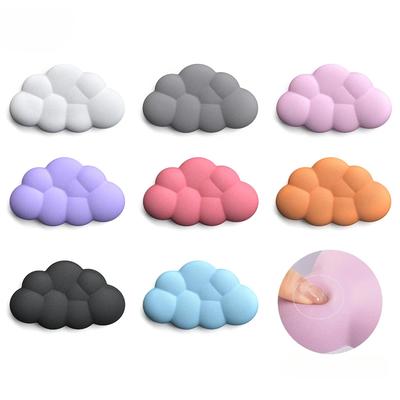 Mouse Pad Nuvem Com Apoio de Pulso Teclado Nuvem Antiderrapante Almofada de Suporte Ergonômico Mouse Pads Nuvem e Apoio de Pulso Nuvem para Teclado
