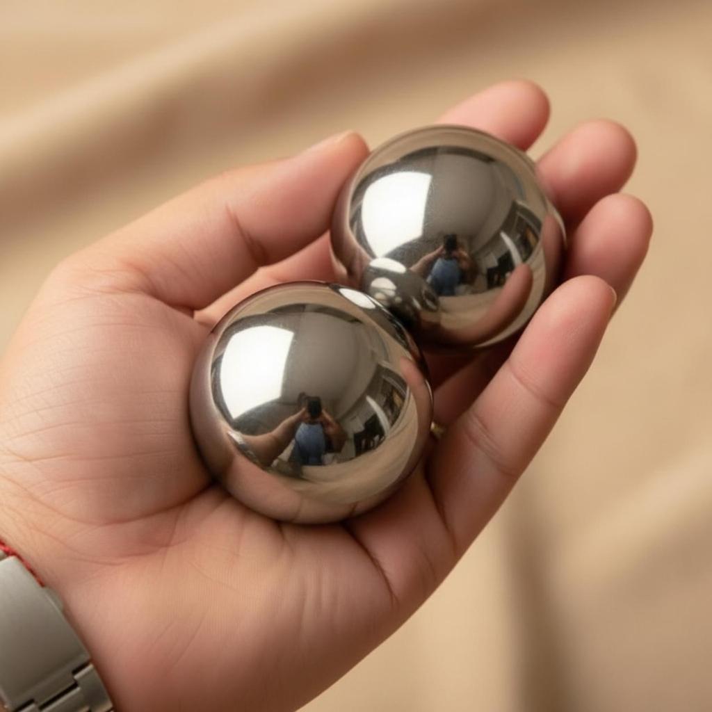 Hand Exercise Balls Finger Dexterity Baoding Meditation for Grip Training
