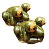 2026 New Ceramic Frog Toilet Bolt Covers Decorative Animal Toilet Bolt Caps For Bathroom Decor Fun Toilet Hardware Easy Install