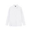 Navigare Women's Solid Long Sleeve Point Collar Shirt