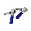 2pc Rear Suspension Adjustable Outer Tie Rod End Arm for 240sx 95-98 S14 Blue PQY9808
