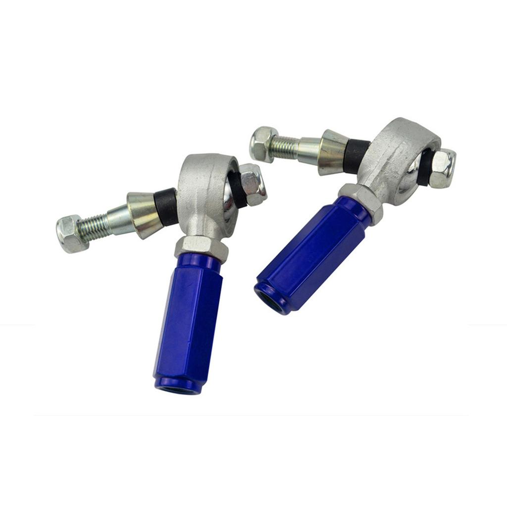 2pc Rear Suspension Adjustable Outer Tie Rod End Arm for 240sx 95-98 S14 Blue PQY9808