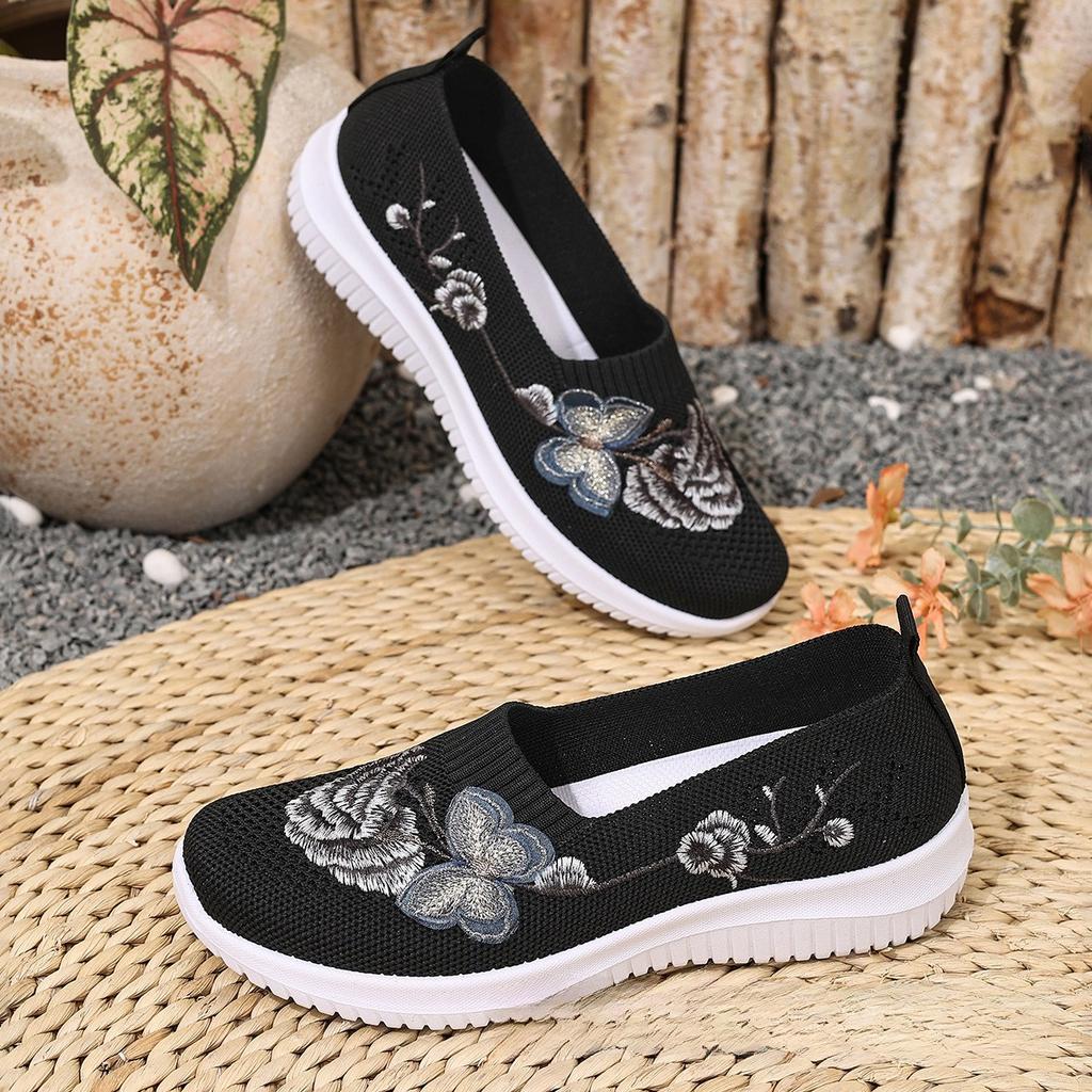 Schoenen Zomer Ademende Sandalen Dames Sneakers Antislip Zachte Zool, Casual Schoenen Wandelschoenen
