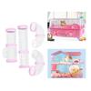 DIY Plastic Hamster Tubes Set 8Pcs Connected Tunnels for Training