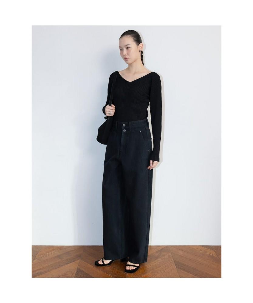 Diaepeocheo Spring Delia Knit Top Black (Ta6251A075)