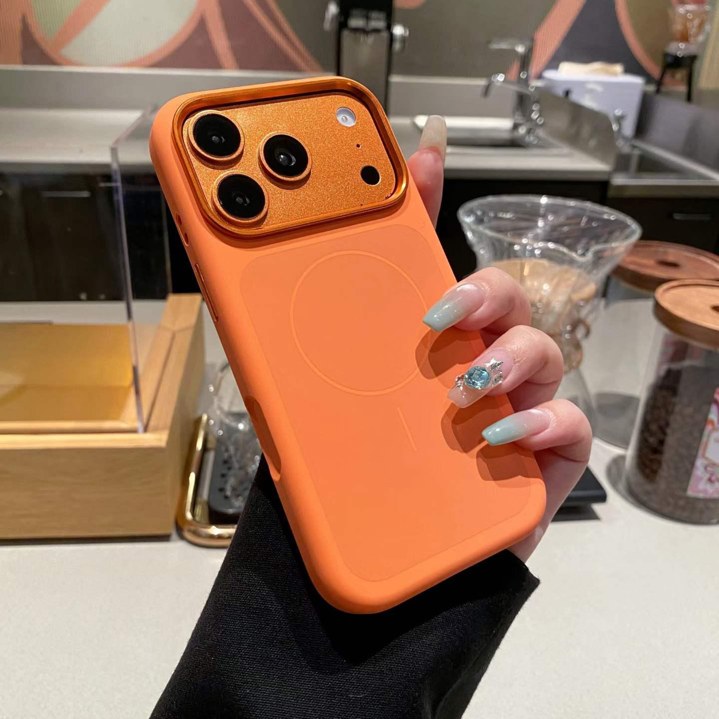 

Compatible iPhone 17 Pro Max Case: Premium Magnetic Metal Lens with Elegant Ring Design iPhone 17 Pro Max