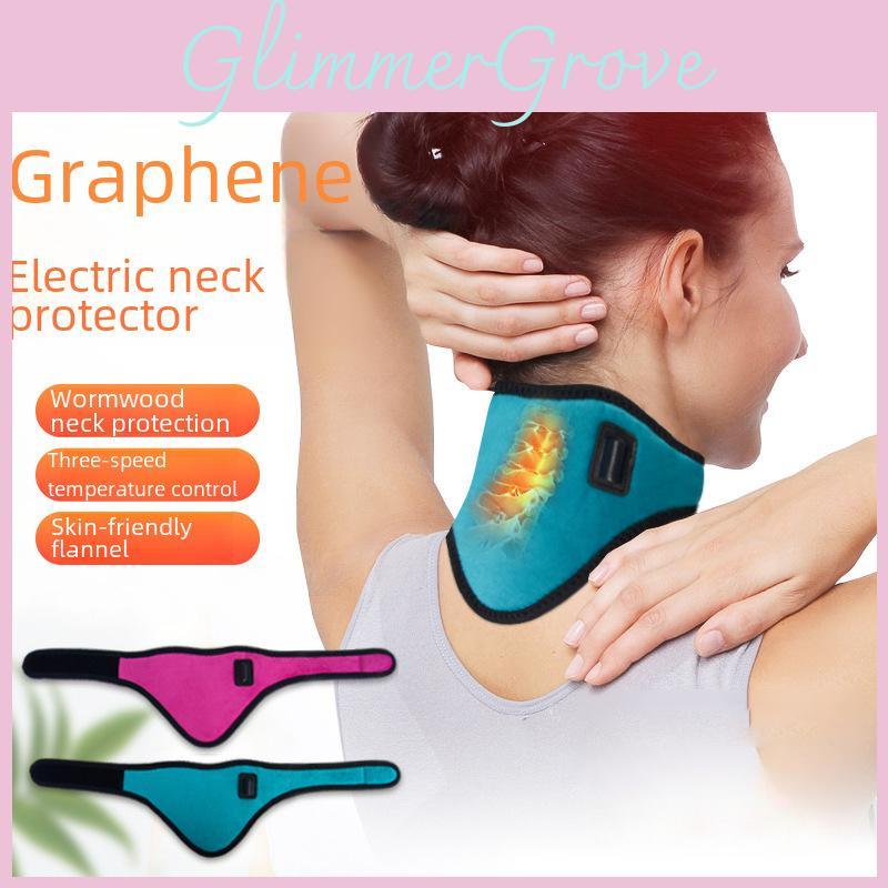 Heating Pad Neck For Pain Relief Heated Neck Wrap Usb Massage Relief Soreness