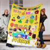 Personalized Custom Name Blanket - Nanimate Insanity Print Design,Blanket for Sofa,Bed,Travel,Camping - Soft and Warm, Great Gift