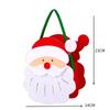 Creative Christmas Felt Totes Bags Children's Candy Bag Christmas Snowman Non-Woven Tote Handbag Christmas Decorations