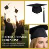 High School Matte Graduation Cap 2026 with Tassel Wearable Mortarboard Hat for Commencement Ceremony Accessory