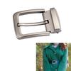 Classical Metal Belt Buckle Single Prong Belt Buckles Birthday Gifts for Unisex Men Belt Buckle Replacement Belt Buckle