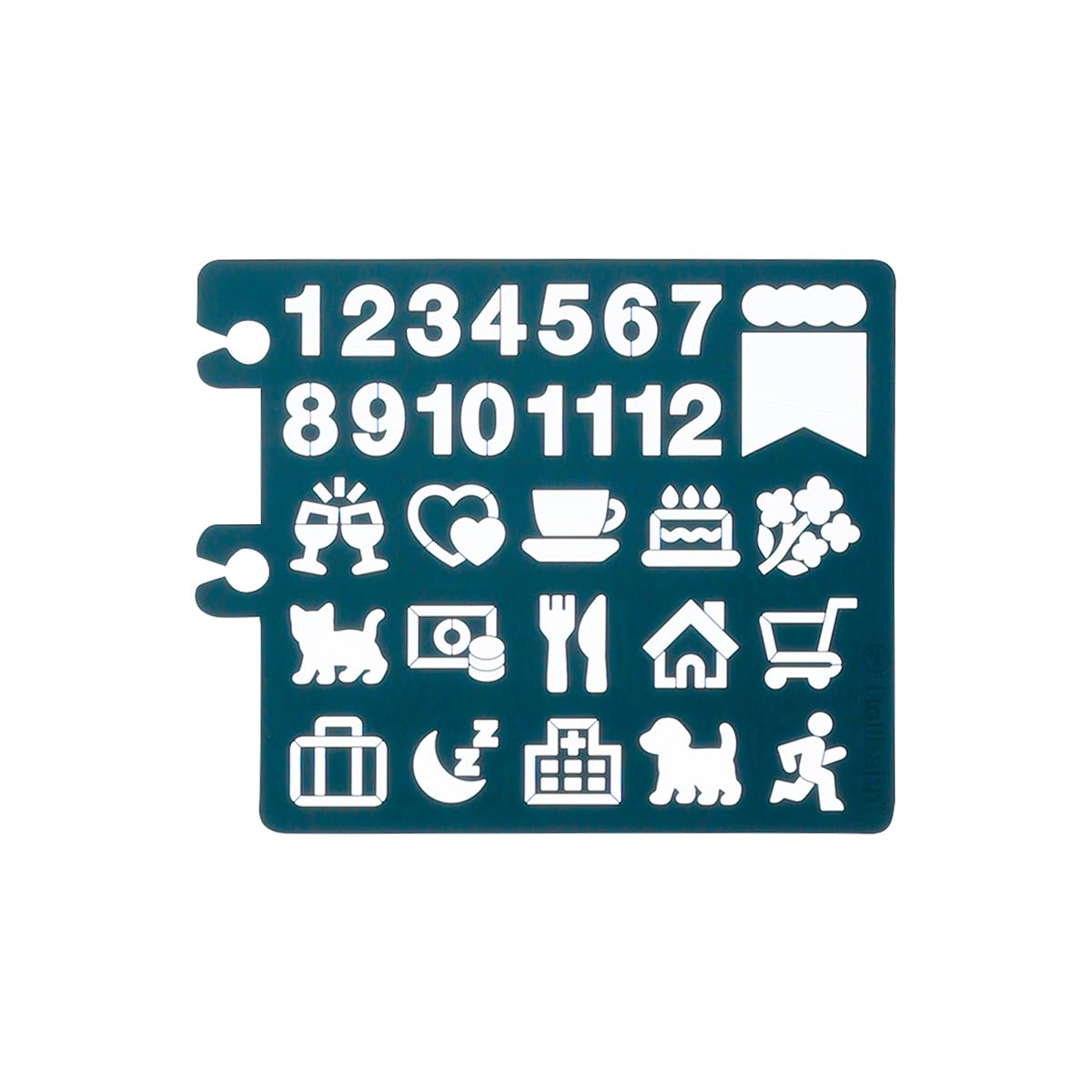 

[Delfonics] Шаблон Rollbahn Украшение C (бирюзовый)