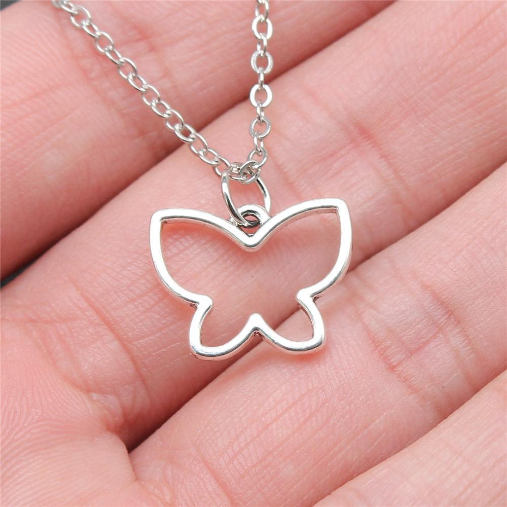 Necklace Chokers 40cm Short Chain Bird Butterfly Kids' Jewelry Materials QN010