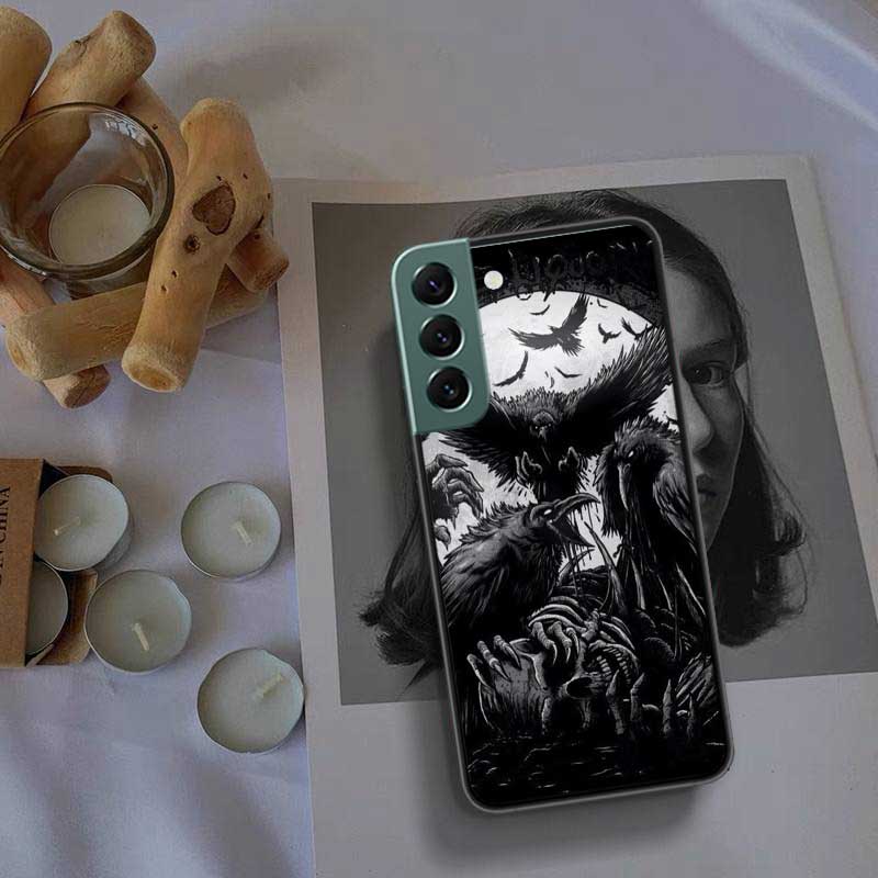 

Raven Crow Skull Pattern Phone Case For Samsung A16 A26 A36 A56 Galaxy A02S A12 A52S A13 A23 A33 A53 A54 A34 A24 A14 A22 A32 A42 Samsung A26 5G