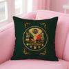 Historisches Wappen des Osmanischen Reiches Kissenbezug Kissenhülle Kurzer Plüsch Verdeckter Reißverschluss Raum Sofa Kissenbezug