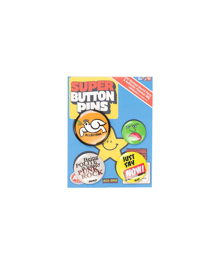 ALLBUTONE Button Pin Polarite Pack 3