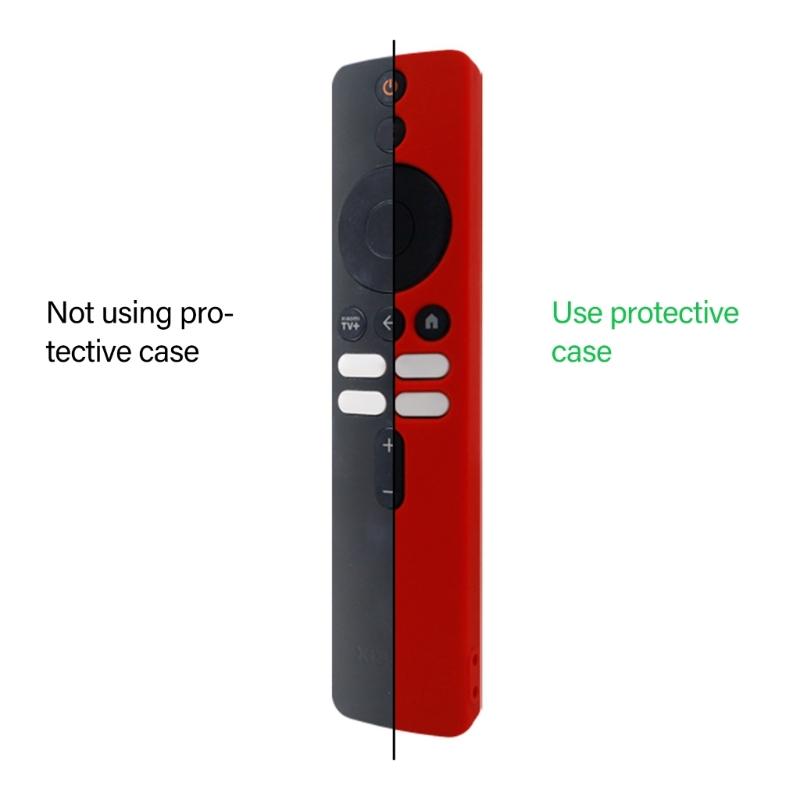 Silicone Protective Case Cover For TV BoxS (3rd Gen) Remotes control With AntiSlip Grip And Dustproof Design Sleeve