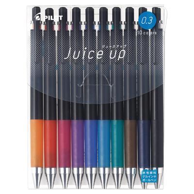 Pilot Juice Up Gel Ballpoint 10 Pen, 0.3 Inch, Colors, LJP200S3-10C