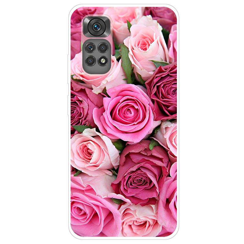 Für Xiaomi Redmi Note 11 Pro 5G 11S Globale Telefonhülle Xiomi Red mi Note11 11pro 4G Silikon-Rückseiten-Schutzhülle aus schwarzem TPU