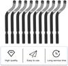 Deburring Tool Set with 11pcs High Speed Steel Swivel Blades Burr Removal Tool for Metal Resin PVC Pipes Copper Plastic Aluminum