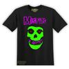 Misfits Skull Punk, Rock, Band Men's and Women's T-shirts Black S-3XL