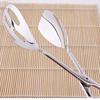 2-PACK Serving Tongs for Buffet Party Catering .Thickening Food Serving Tongs Salad / Cake / Bread Tongs Kitchen Tongs, Stainless Steel