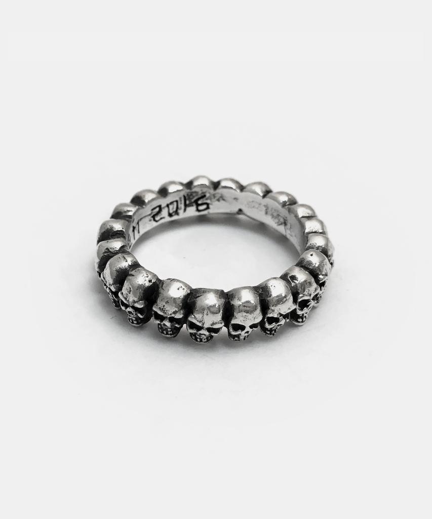 Sheen666 Small Skull Complex Ring (Type A)
