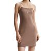 Sportswear Fitted Ribbed Casual Slip Dress Women Dresses IR7569-214