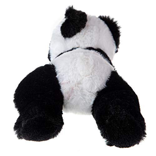 Wild Republic Plush Panda, Fluffy, Recycled Material, EcoKins, W14 X D23 X H12cm, 24796
