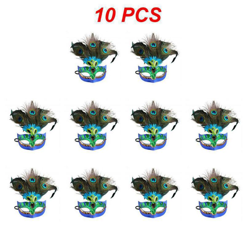 10/Mască de păun, mască de Crăciun, Halloween, la modă, mascaradă, petrecere de ziua de naștere, jucărie pentru petrecere