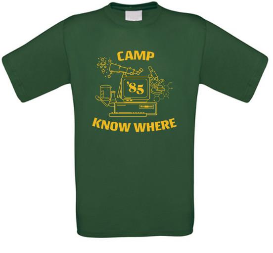 Camp Know Where Stranger Cult Series TShirt All Sizes NEW Unisex T-Shirt M