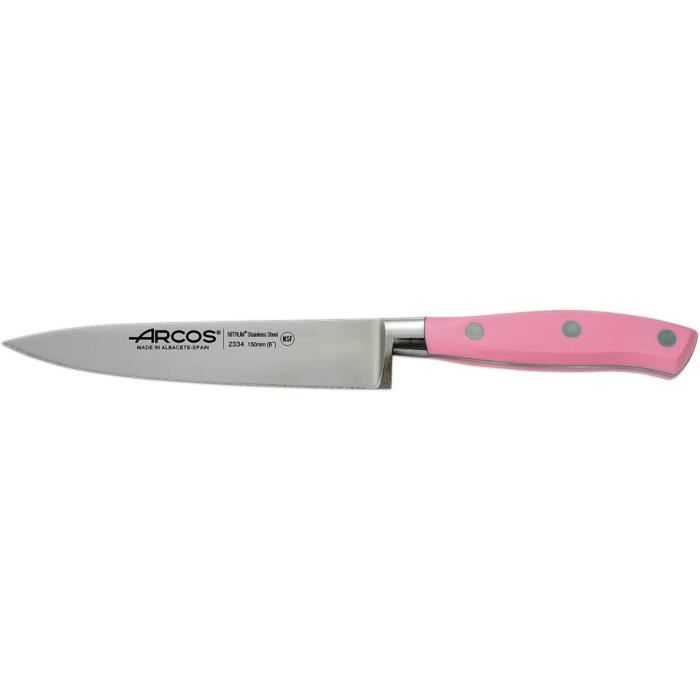Couteau De Série 150mm Chef Riviera Rose Arcos