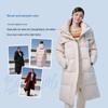 SNOWFLYING 90% Down Long Hooded Warm Jacket