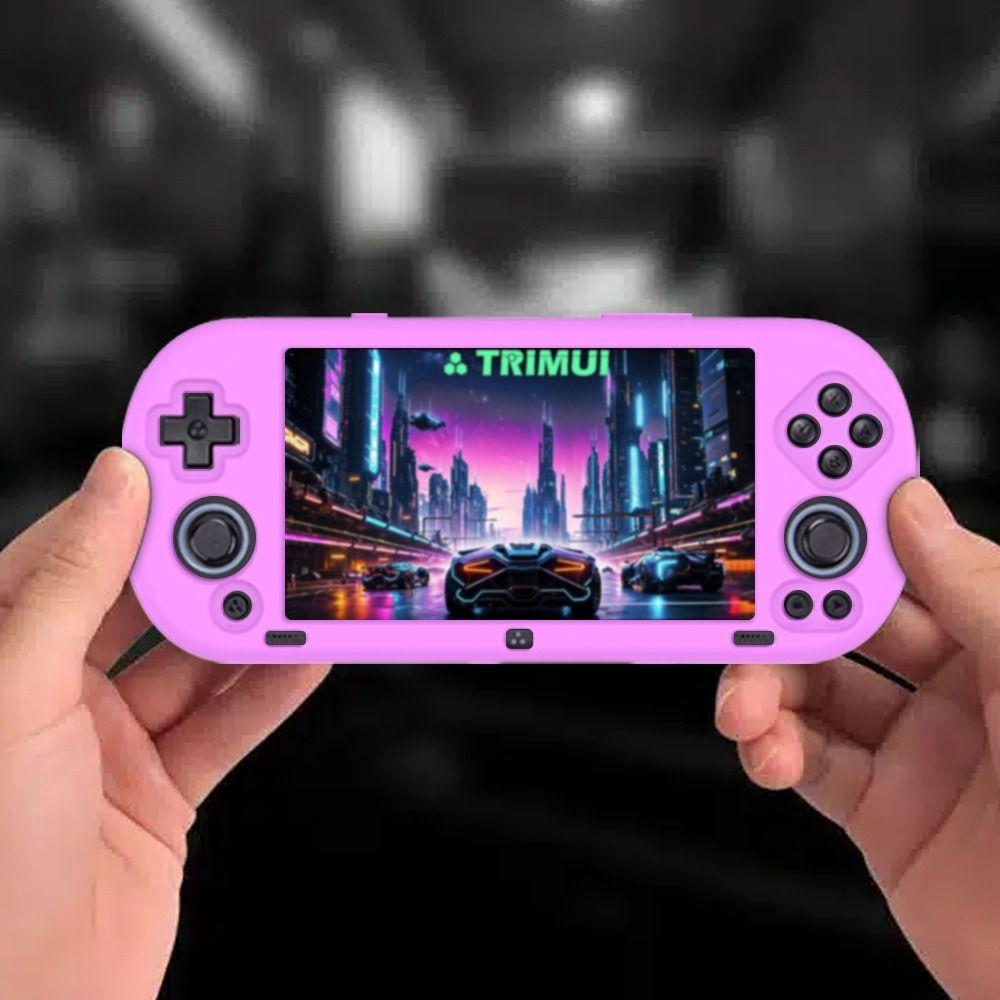 Silicone Game Console Case Anti-Scratch Protective Shell for Trimui Smart Pro 5 Inch