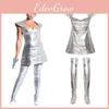 Shine Bright In The Star Wars Space Silver Bodysuit Costume Set