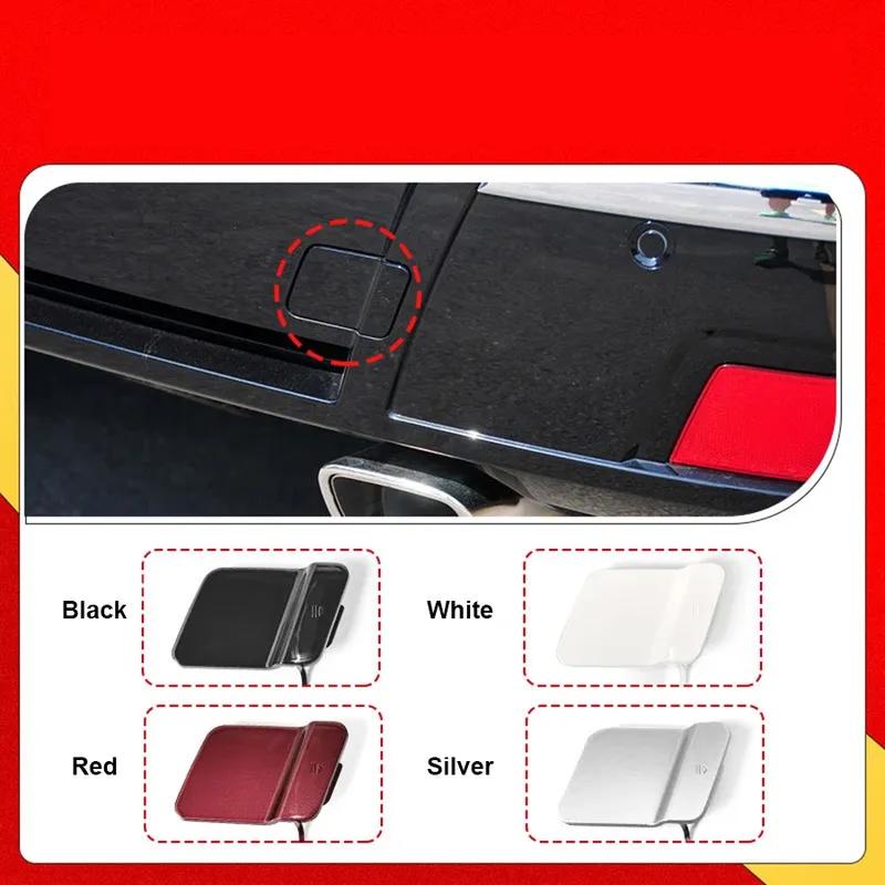 Anhängerhakenabdeckung für Stoßstange hinten Abschleppöse Kappe Für Mercedes Benz GLK X204 2048853223 2008-2012 Schwarz Silber