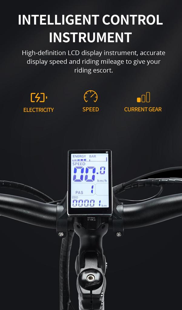 Ridstar H20 Faltbares Elektrofahrrad, 1000-W-Motor, 48-V-15-Ah-Akku, 20 x 4,0 Zoll große Fatbike-Reifen, 45 km/h Höchstgeschwindigkeit, 80 km maximale Reichweite, Shimano 7-Gang