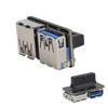 20Pin to USB 3.0 Adapter 19Pin Splitter Converter 2 Port A Female Connector Motherboard