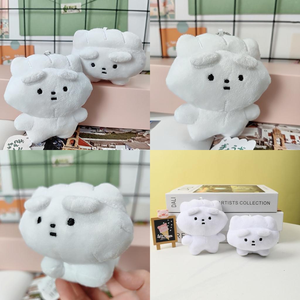 Adorable Plush Dumpling Keychain Cute Cartoon Backpack Pendant For Girls Gifts