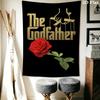 The Godfather Trilogy Family Business Tapestry Fashion Print Background Cloth Atmospheric Background Cloth Home Decor Work Of Art