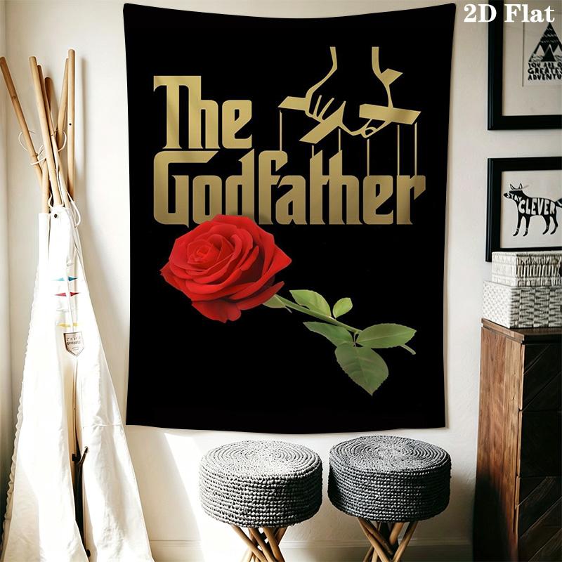 The Godfather Trilogy Family Business Tapestry Fashion Print Background Cloth Atmospheric Background Cloth Home Decor Work Of Art