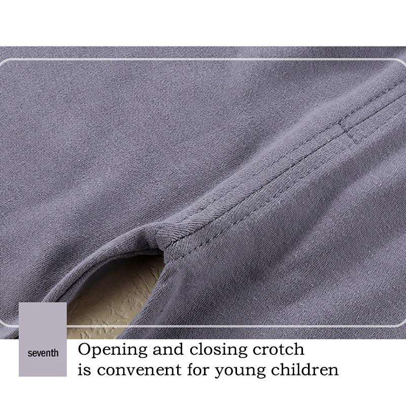 100% Cotton Kids Underwear Set Comfortable Pajamas Long Sleeve Two Piece Thermal Wear Boys Girls Homewear A Class Safety
