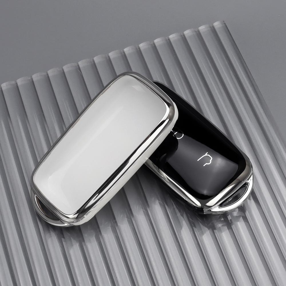Tpu Car Key Holder For Geely Galaxy L6 Ex5 Cityray Starry 8 E5 L7 Emi No.1 Proton E.Mas 7 5 E8 Car Key Case Cover Accessories