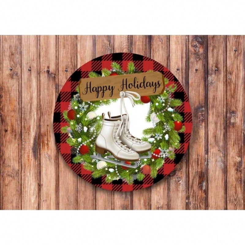 Decorative Metal Wall Art Sign 20x20 Cm Retro Tin Poster